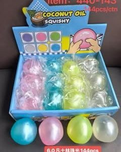 SQUISHY COCONUT BALLS GLITTER