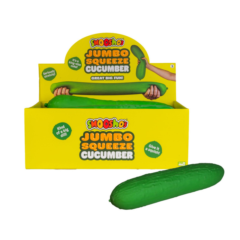 Cucumber Smooshos Jumbo Squeeze - Blueberry Express Cucumber Smooshos Jumbo Squeeze