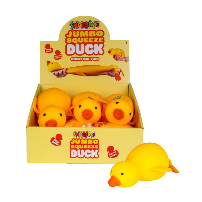 Duck Smooshos Jumbo Squeeze - Blueberry Express Duck Smooshos Jumbo Squeeze